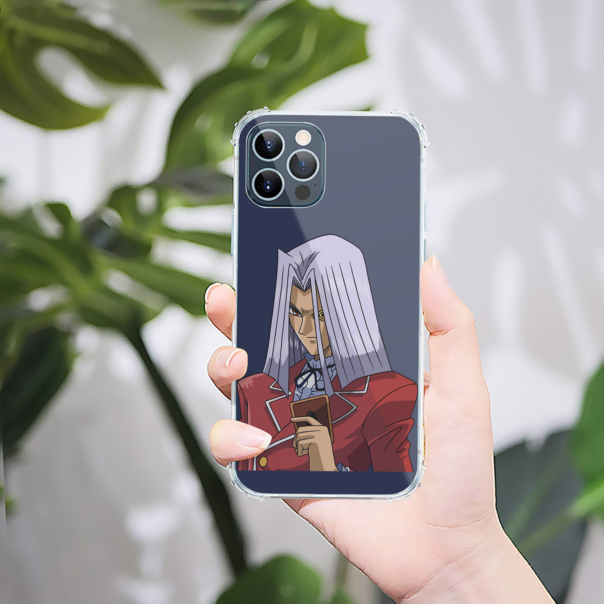 （画像用） 遊☆戯☆王 Yu-Gi-Oh! 【iPhone 12シリーズ対応】透明スマホケース（クリアソフトケース）